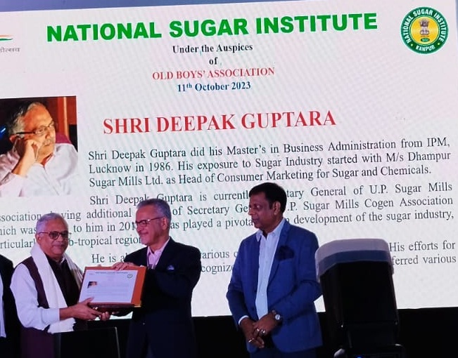 Deepak Guptara feted with ‘Excellence Award 2023’ for contribution to segar sector
