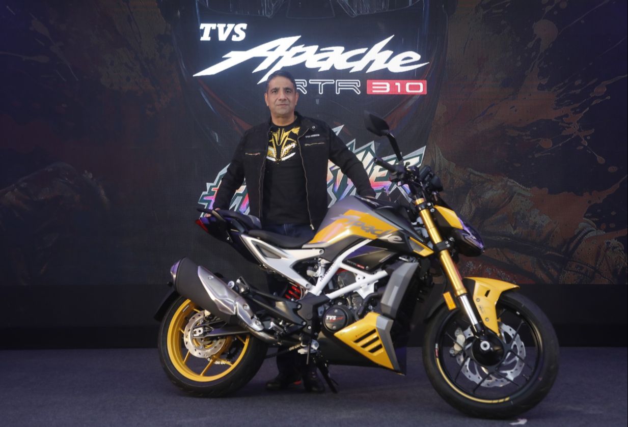 TVS launches latest version of iconic bike Apache