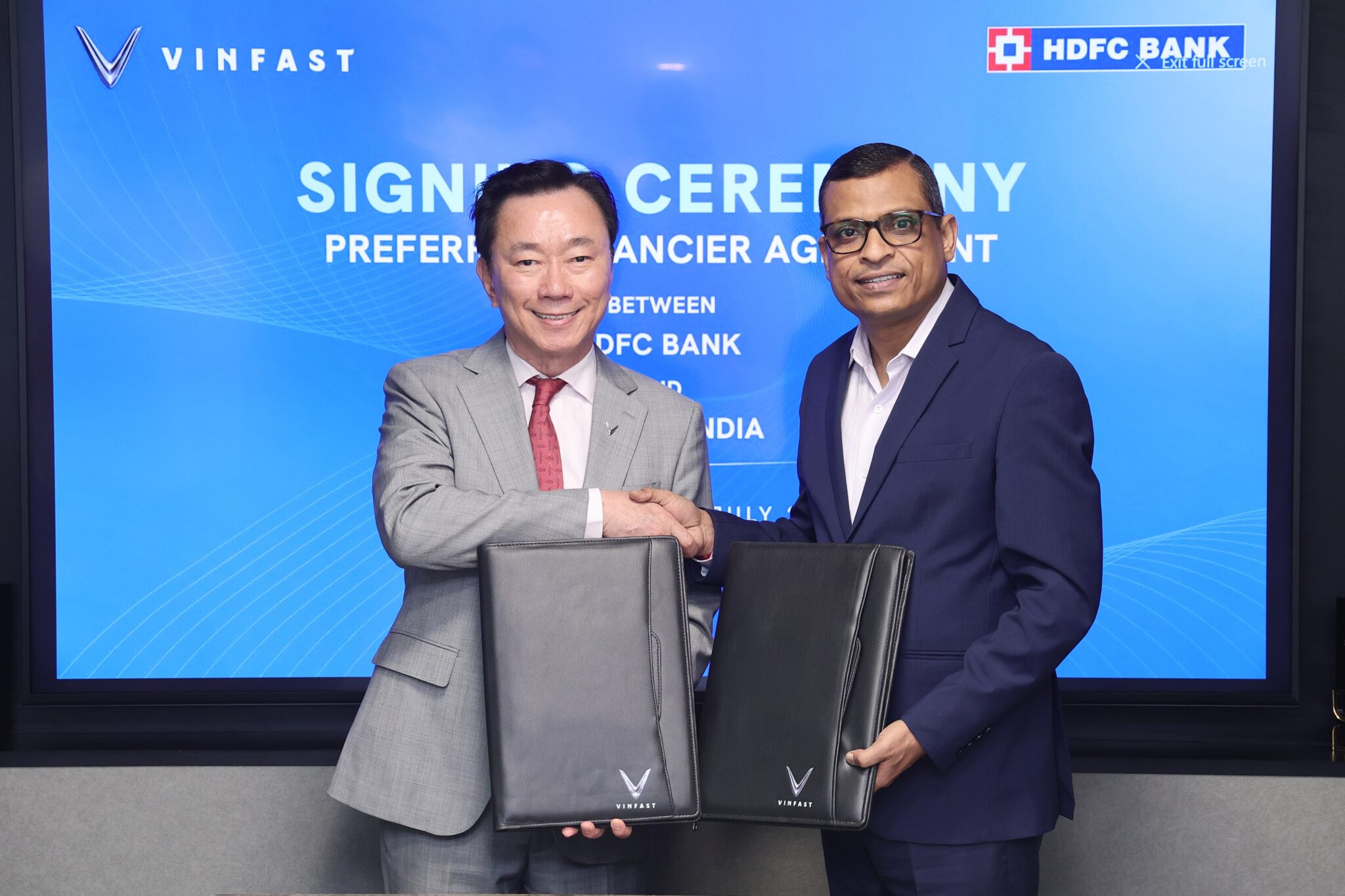 HDFC Bank, VinFast Auto ink pact for EVs
