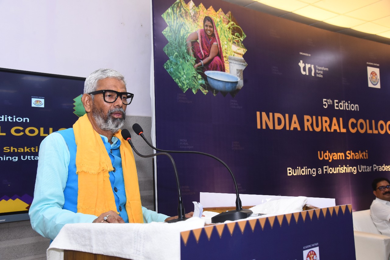 Padma Shri Uma Shankar Pandey at the India Rural Colloquy