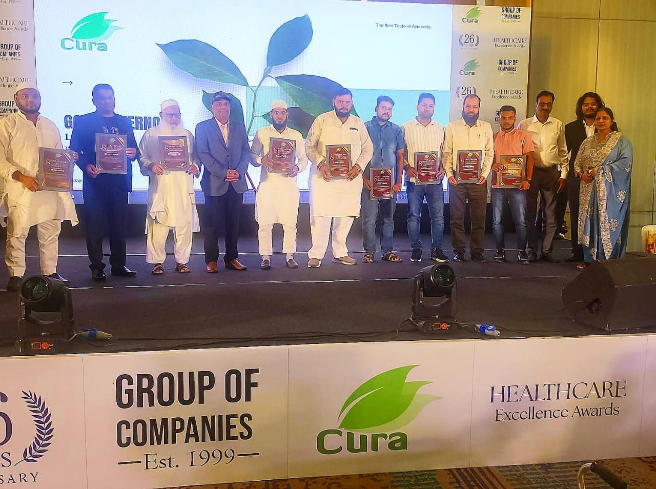 Cura Ayurvedic & Unani fetes healthcare professionals